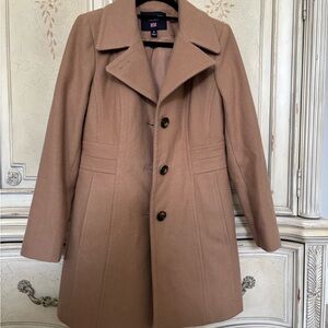 London Fog Tan Pea Coat